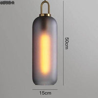 Lustre Boule en Verre Design Room