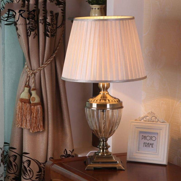 Lampe de chevet chic "Tissu Fabric"