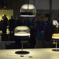 Suspension LED Design en Verre Chromé Unique