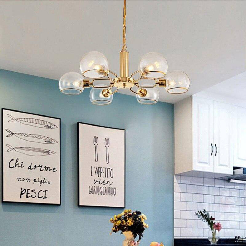 Lustre Gold Glass Design