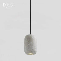 Suspension LED Loft en fausse pierre naturelle
