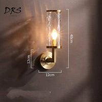 Applique murale dorée « Luxe Luminous »