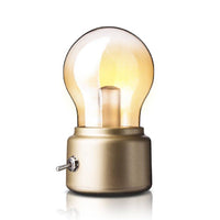 Lampe vintage LED en forme d'ampoule