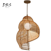 Suspension spirale en bois Asian Zen