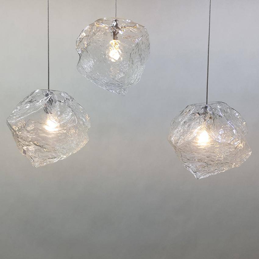 Suspension Glaçonne en Verre