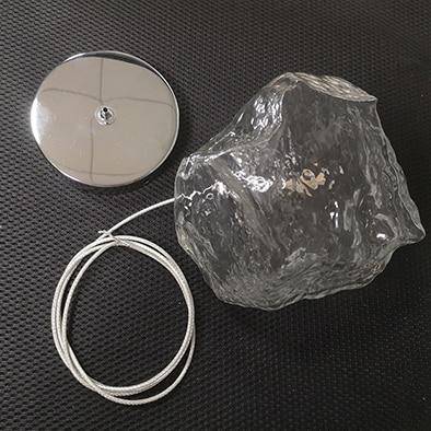Suspension Glaçonne en Verre