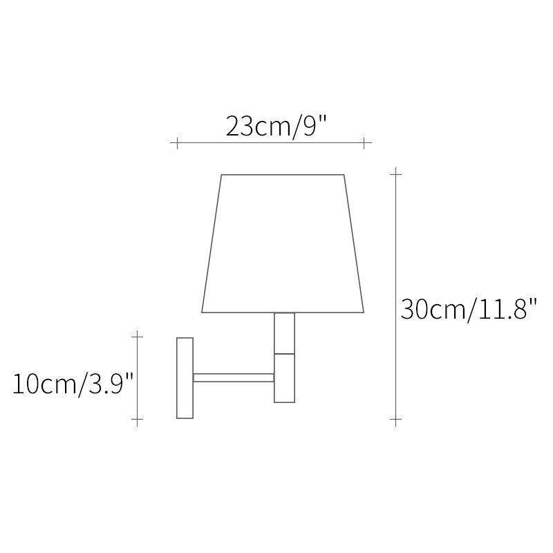 Applique murale LED Triangle Design