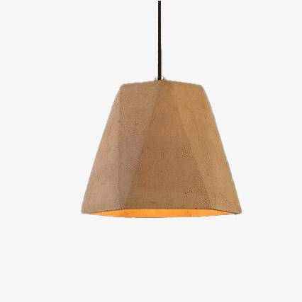 Suspension Concrete en céramique terracotta