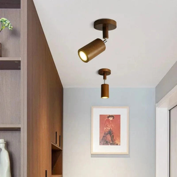 Projecteur de Salon Ouvert - Bois Massif | Marco Lucetti