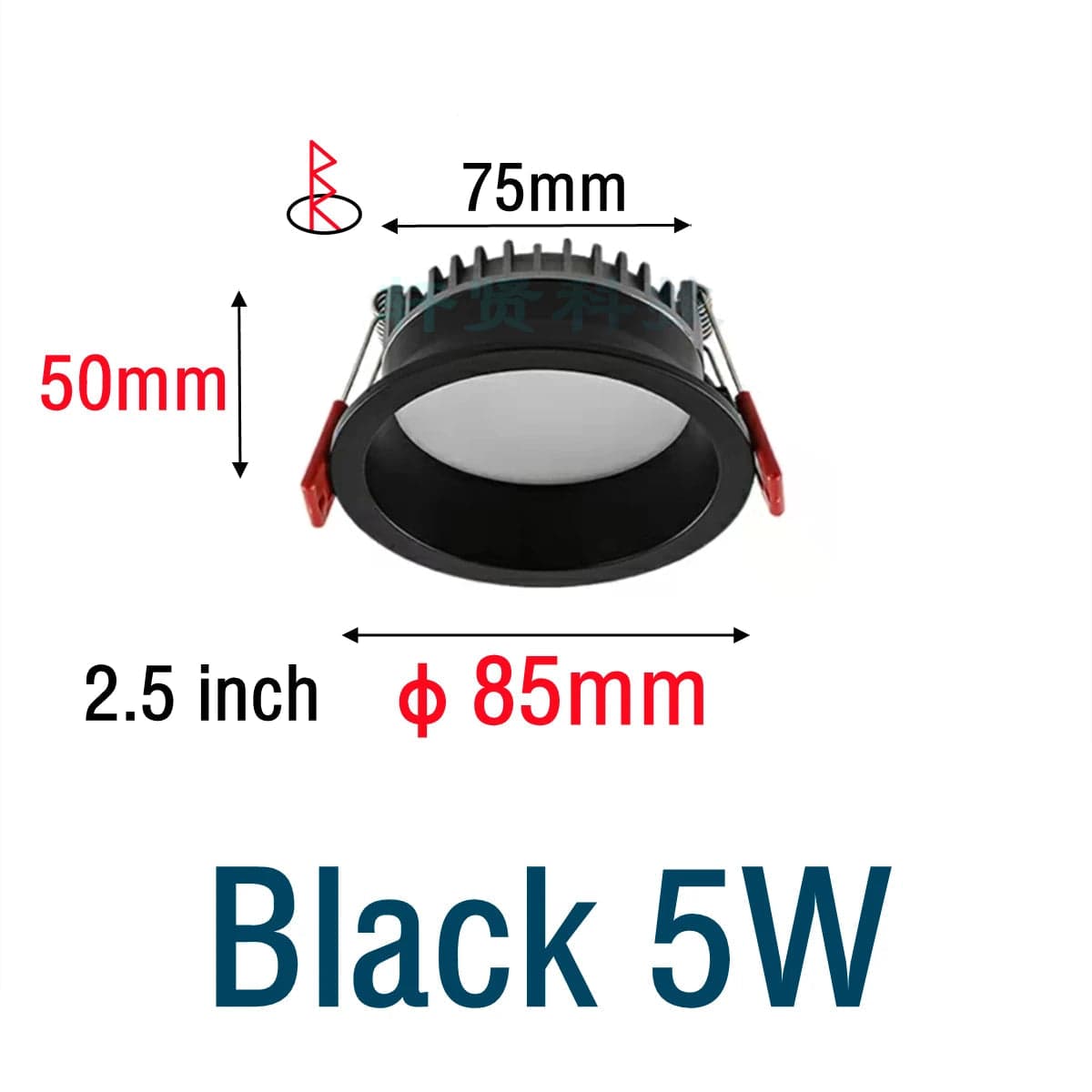 Projecteur encastré LED Spot anti-éblouissement avec intensité variable en aluminium | Marco Lucetti