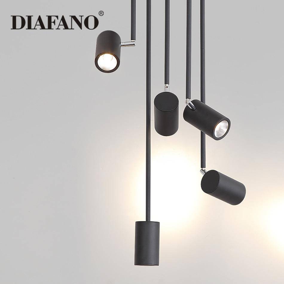 Projecteur LED Diano en aluminium brossé | Marco Lucetti