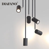 Projecteur LED Diano en aluminium brossé | Marco Lucetti