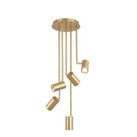 Projecteur LED Diano en aluminium brossé | Marco Lucetti