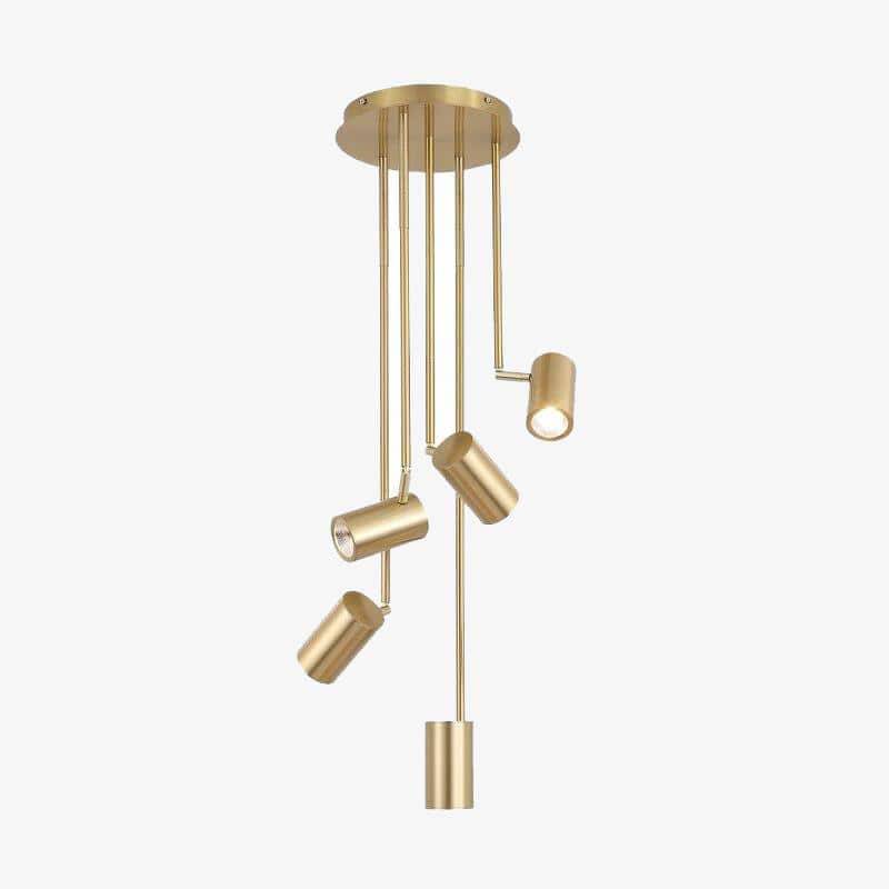 Projecteur LED Diano en aluminium brossé | Marco Lucetti