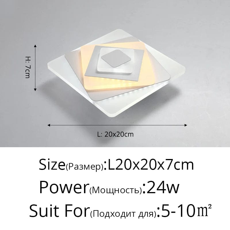 Projecteur LED Fusion Style Chinois Monté en Surface | Marco Lucetti