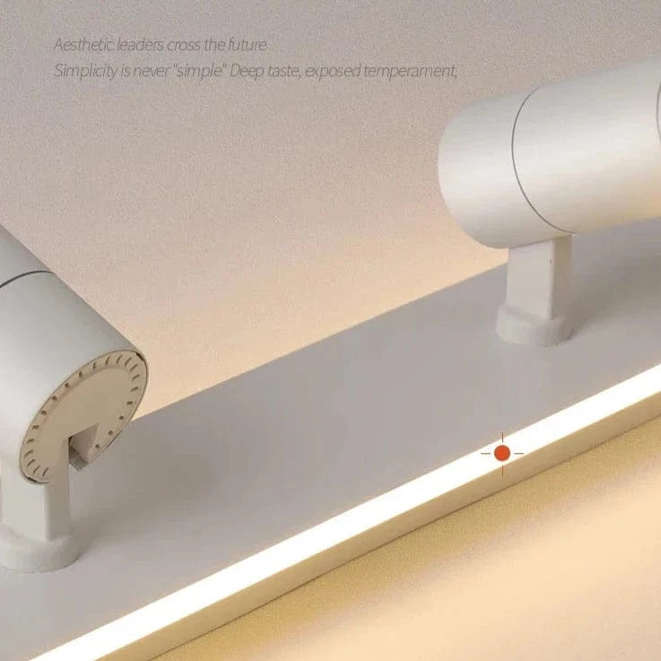 Projecteur LED Noir Moderne - Lumière Nocturne | Marco Lucetti