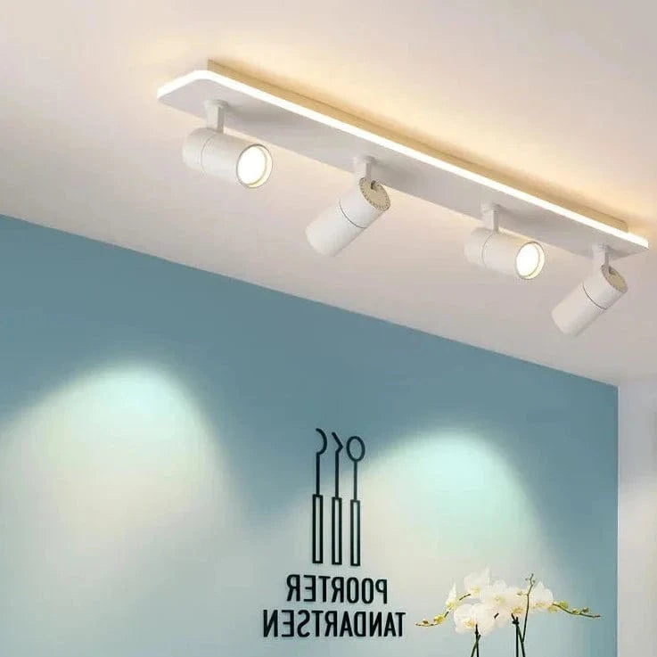 Projecteur LED Noir Moderne - Lumière Nocturne | Marco Lucetti