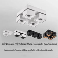 Projecteurs carrés lumineux pliables - TechSquare® | Marco Lucetti