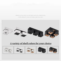 Projecteurs carrés lumineux pliables - TechSquare® | Marco Lucetti