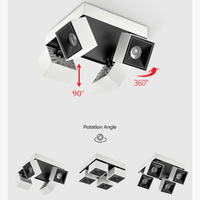 Projecteurs carrés lumineux pliables - TechSquare® | Marco Lucetti