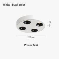 Projecteurs LED Plafonnier Monté en Surface Rond Ultra Mince Spot Mince - Extérieur Nordique | Marco Lucetti