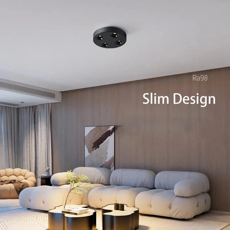 Projecteurs LED Plafonnier Monté en Surface Rond Ultra Mince Spot Mince - Extérieur Nordique | Marco Lucetti