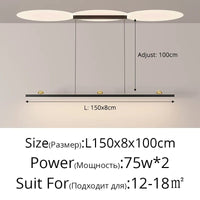 Qiyimei - Lampe Suspendue LED pour Éclairage Intérieur et Décoration | Marco Lucetti