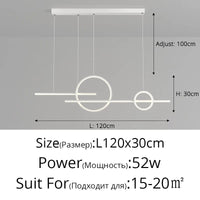 Qiyimei Lampe Suspension LED pour Bar et Décoration Intérieure - Éclairage de Style | Marco Lucetti