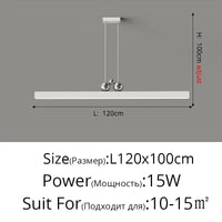 QiyiMei - Lampes Suspendues LED Modernes pour Éclairage Intérieur | Marco Lucetti