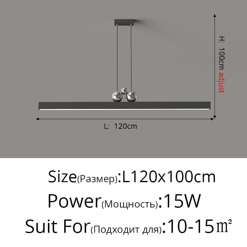QiyiMei - Lampes Suspendues LED Modernes pour Éclairage Intérieur | Marco Lucetti