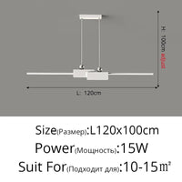 QiyiMei - Lampes Suspendues LED Modernes pour Éclairage Intérieur | Marco Lucetti