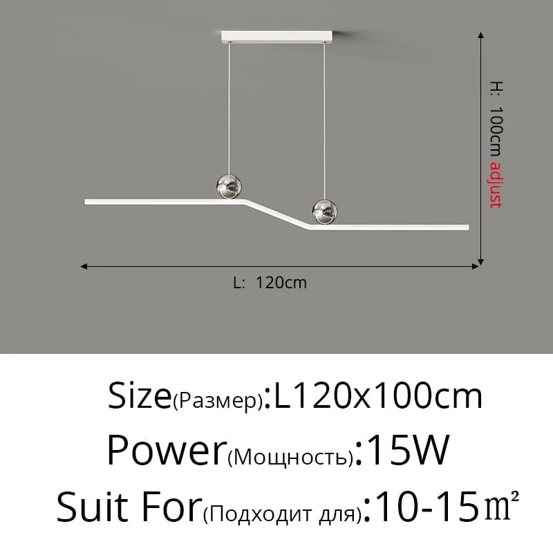 QiyiMei - Lampes Suspendues LED Modernes pour Éclairage Intérieur | Marco Lucetti
