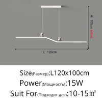 QiyiMei - Lampes Suspendues LED Modernes pour Éclairage Intérieur | Marco Lucetti