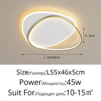 QIYIMEI Lustre LED Moderne pour Décoration Intérieure de Maison | Marco Lucetti