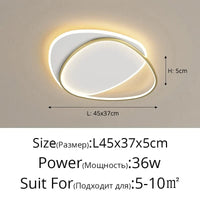 QIYIMEI Lustre LED Moderne pour Décoration Intérieure de Maison | Marco Lucetti A Or 45cm / Blanc chaud, pas de télécommande