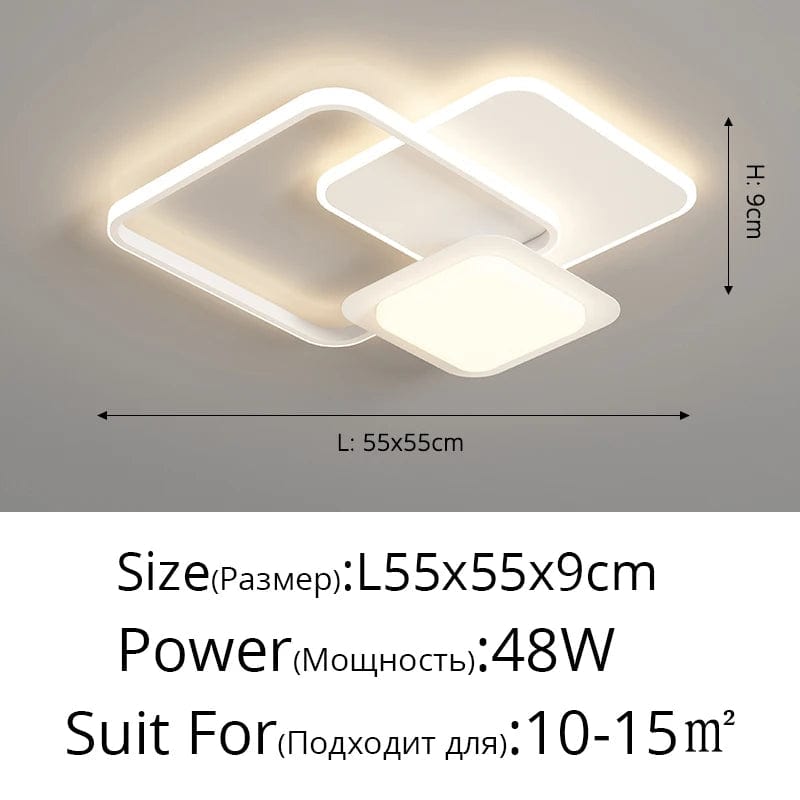 QIYIMEI Lustre Nordique Lumière Intérieure Ronde Luminaires | Marco Lucetti