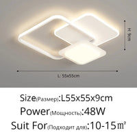 QIYIMEI Lustre Nordique Lumière Intérieure Ronde Luminaires | Marco Lucetti