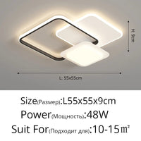 QIYIMEI Lustre Nordique Lumière Intérieure Ronde Luminaires | Marco Lucetti