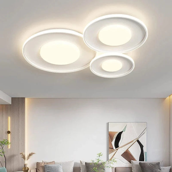 QIYIMEI Lustre Nordique Lumière Intérieure Ronde Luminaires | Marco Lucetti