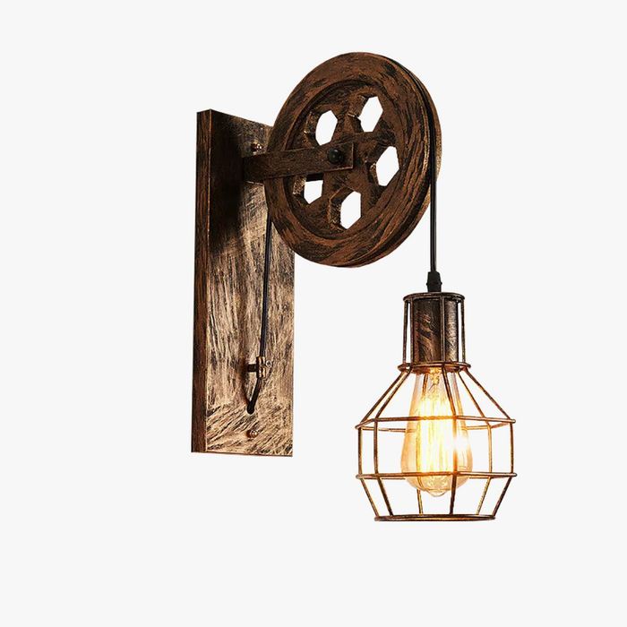 Applique Murale Industrielle Rétro Vintage Loft Café Bar Wandlamp LED