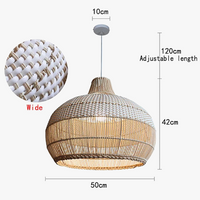 Suspension japonaise en rotin pour une déco créative chez vous
