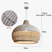 Suspension japonaise en rotin pour une déco créative chez vous