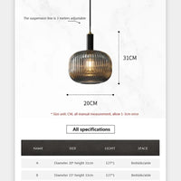 Restaurant Luxe : Suspensions LED en Verre Cuivre pour un Décor Art & Élégance | Marco Lucetti