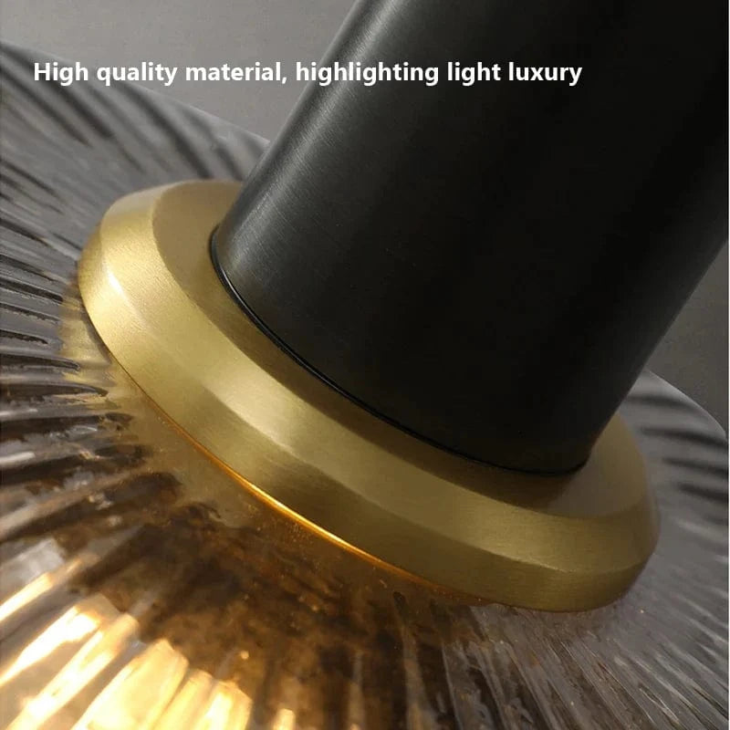 Restaurant Luxe : Suspensions LED en Verre Cuivre pour un Décor Art & Élégance | Marco Lucetti