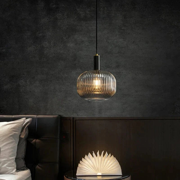 Restaurant Luxe : Suspensions LED en Verre Cuivre pour un Décor Art & Élégance | Marco Lucetti