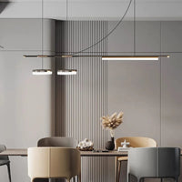  Restaurant Moderne Lustres Bande Linéaire à LED - Luminaires Design Luxe | Marco Lucetti