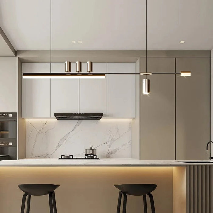  Restaurant Moderne Lustres Bande Linéaire à LED - Luminaires Design Luxe | Marco Lucetti