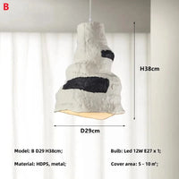  Restaurant Suspension Nordique Lustres Lustre Salon Éclairage Designer Moderne Café Bar LED Décor Lampes Suspendues | Marco Lucetti B / Lumière chaude 3000K