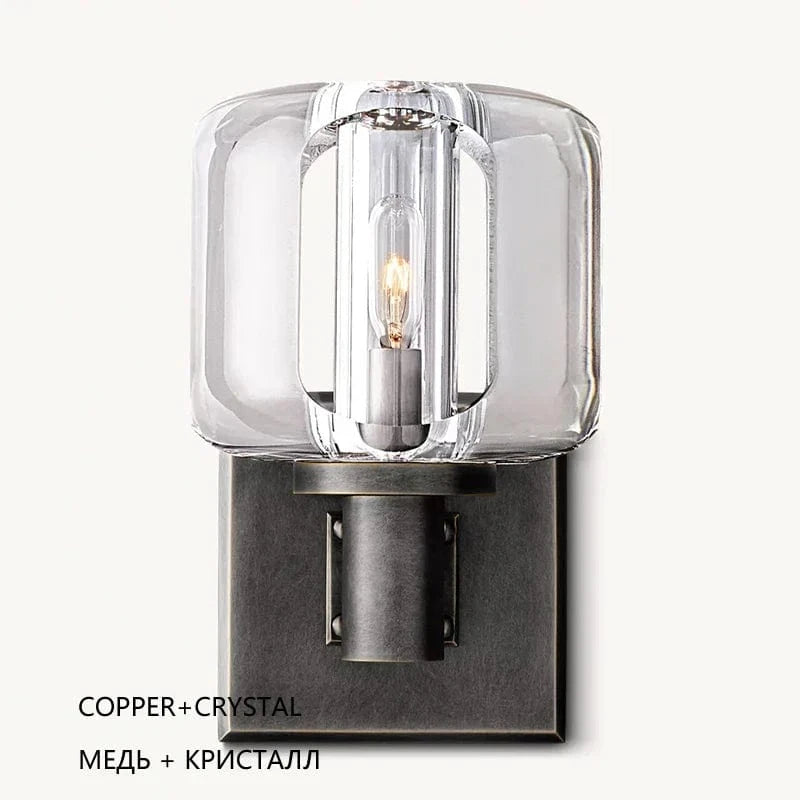 RH Demaret - Éclairage cuivre et cristal pour décorer vos toilettes | Marco Lucetti