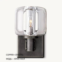 RH Demaret - Éclairage cuivre et cristal pour décorer vos toilettes | Marco Lucetti